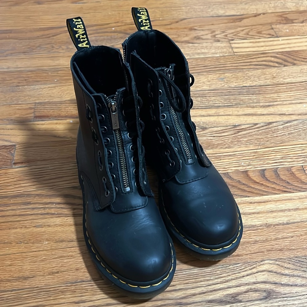 Double Tongue Doc Martins